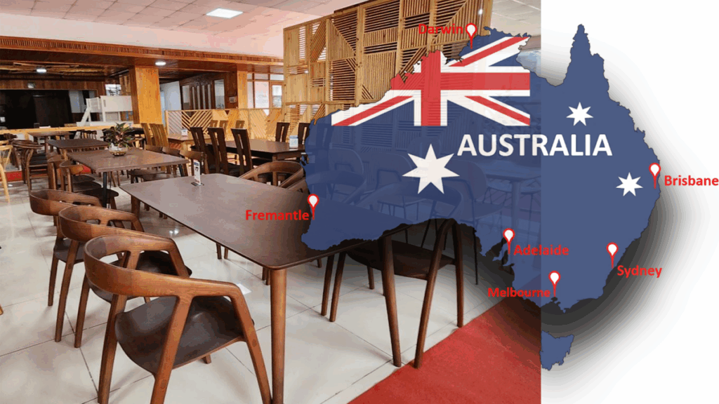 Nhiều dư địa để doanh nghiệp Việt Nam xuất khẩu đồ nội thất bằng gỗ sang Australia