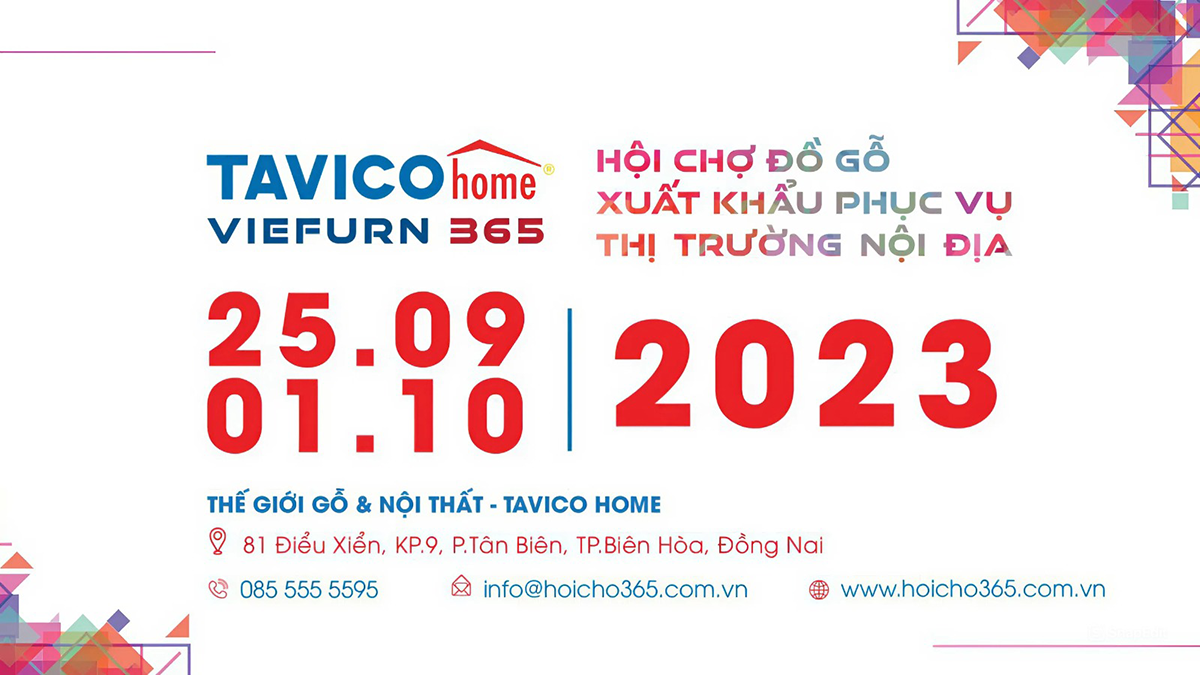 Mời tham gia Hội chợ Tavicohome – Viefurn Fair 365 năm 2023