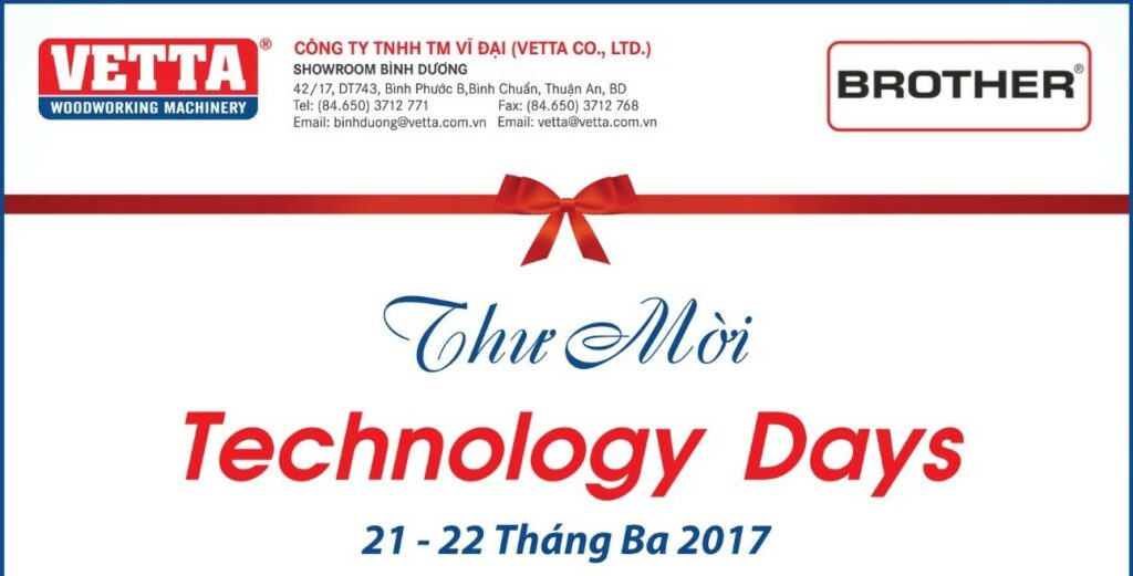 Technology Day - trãi nghiệm công nghệ mới từ nhãn hiệu máy chế biến gỗ BROTHER 1 2 7