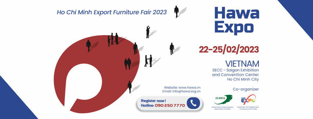 Ho Chi Minh Export Furniture Fair – HawaExpo 2023 2 HawaExpo FB banner 03 1