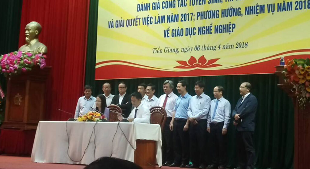 Ký kết hợp tác với Tổng cục Giáo dục Nghề nghiệp 2 hawa tong cuc giao duc