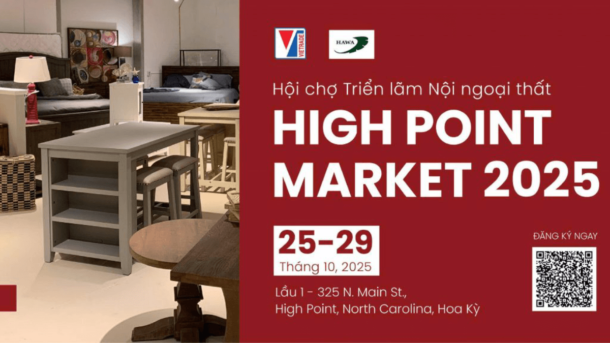 Mời Doanh nghiệp đăng ký tham gia Việt Nam Pavilion tại High Point Market Fall 2025