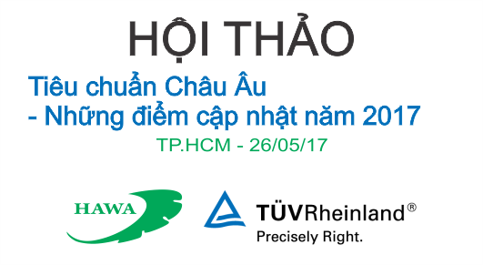 Hội thảo Tiêu chuẩn Châu Âu - Những điểm cập nhật năm 2017 1 logo 3USf2