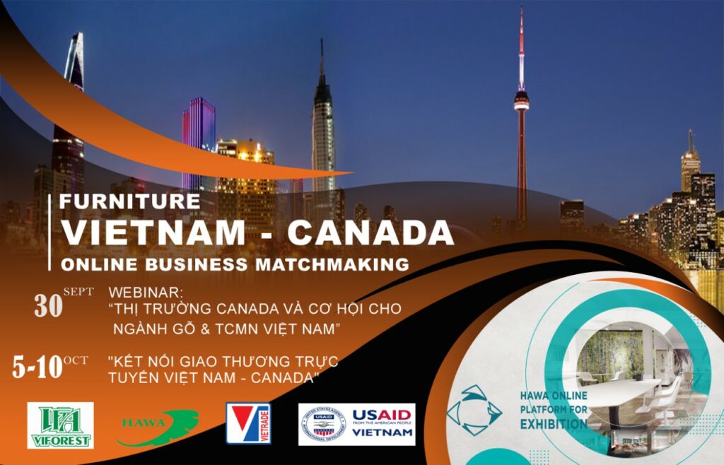 Kết nối giao thương trực tuyến Việt Nam – Canada 2 matching