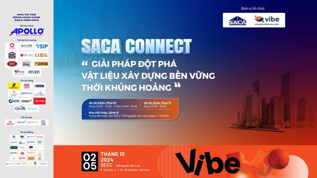 SACA Connect: "Giải pháp đột phá vật liệu xây dựng bền vững thời khủng hoảng" 33 saca