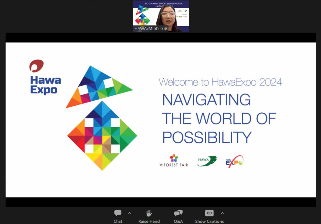 Giới thiệu hội chợ HawaExpo 2024 tại Hội nghị giao ban XTTM với hệ thống thương vụ Việt tháng 07/2023 1 z4562919266806 61a076c85fb87ef771bb70de85305275
