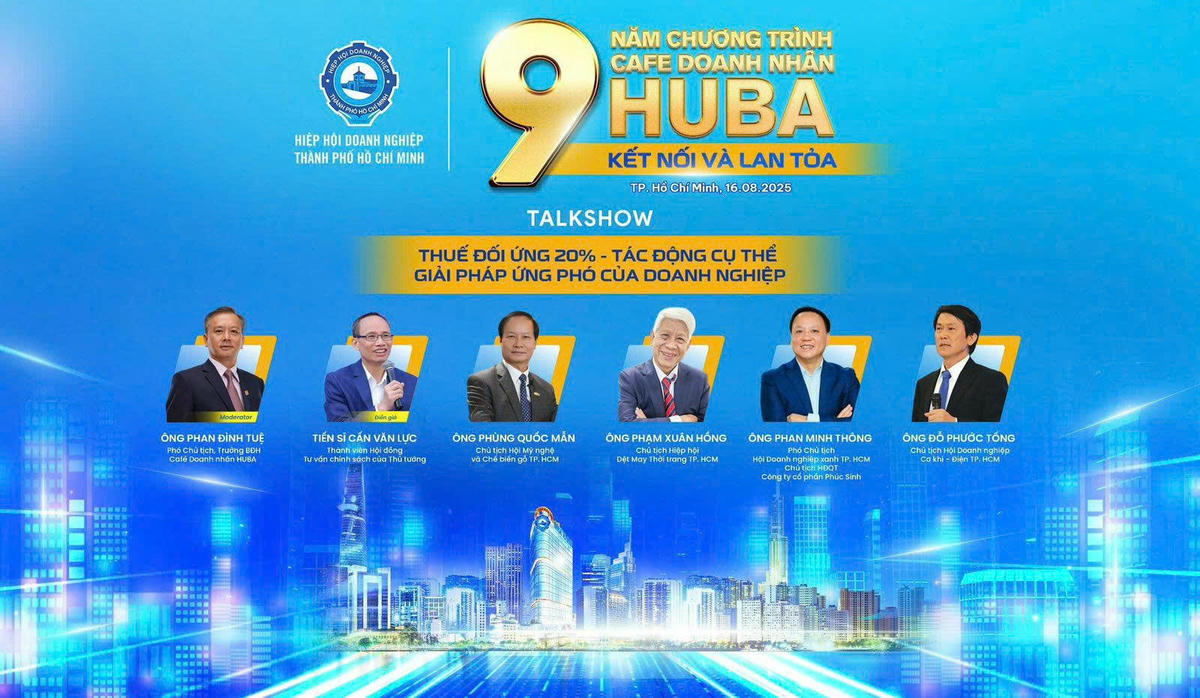 Talkshow: Giải mã thuế đối ứng 20% và chiến lược ứng phó của doanh nghiệp Việt