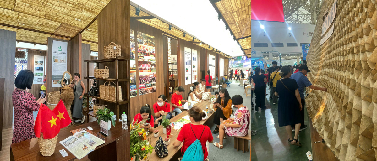 Nhà Gỗ Việt giữa lòng triển lãm – Ấm áp như ở nhà