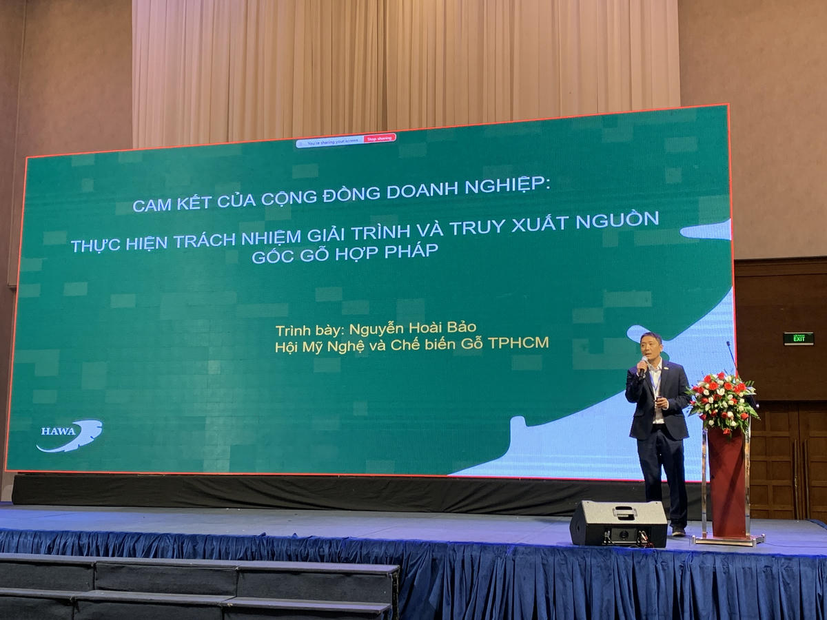 HAWA tham dự diễn đàn “Đảm Bảo Nguyên Liệu Gỗ Hợp Pháp Hướng Tới Phát Triển Lâm Nghiệp Bền Vững Tại Việt Nam".