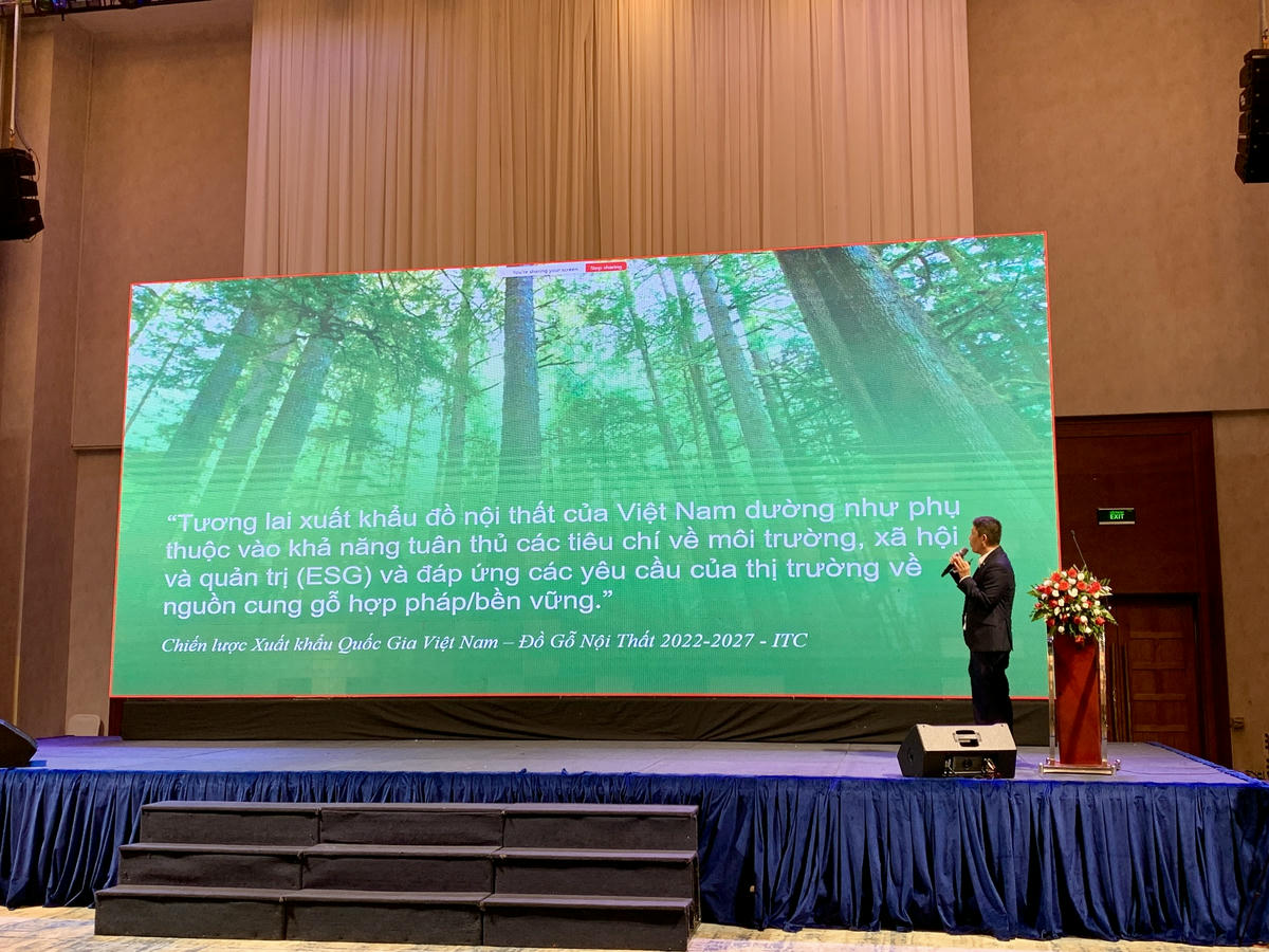 HAWA tham dự diễn đàn “Đảm Bảo Nguyên Liệu Gỗ Hợp Pháp Hướng Tới Phát Triển Lâm Nghiệp Bền Vững Tại Việt Nam".