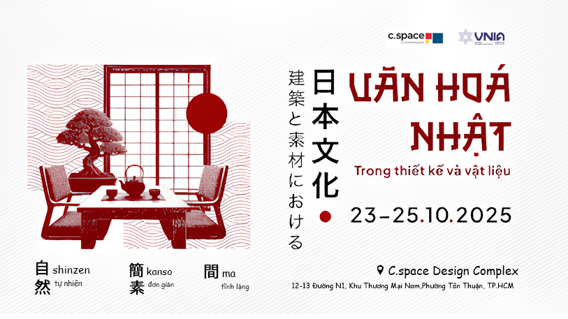 Sự kiện: "Văn hóa Nhật trong thiết kế và Vật liệu"