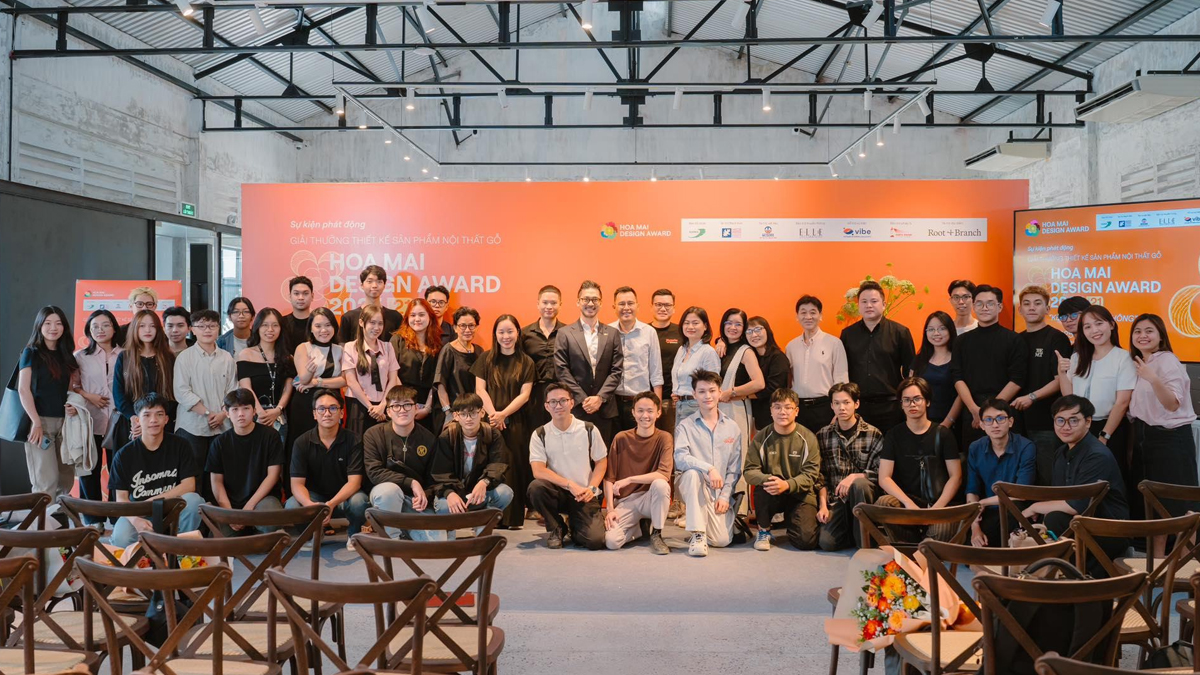 23 Giải thưởng Thiết kế sản phẩm nội thất gỗ Hoa Mai 2025 1A