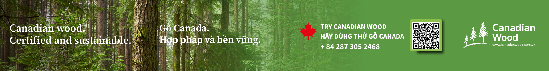 Canadian Wood Banner