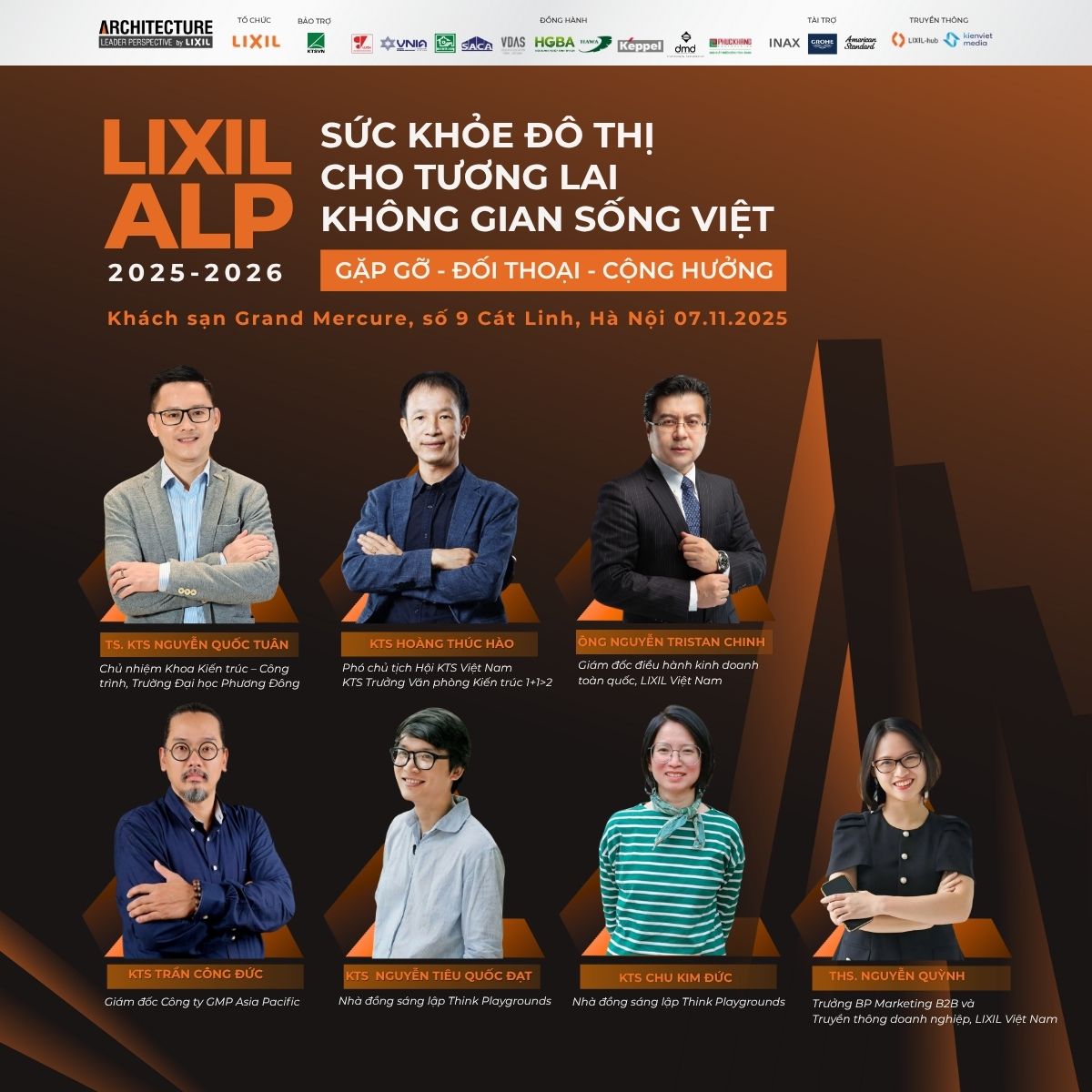 LIXIL APL 2025-2026 Công bố các đề tài nghiên cứu, đa bên cộng hưởng tìm lời giải cho "Sức khỏe đô thị"