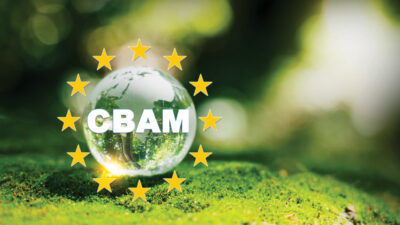 The first carbon-tariff system, the EU Carbon Border Adjustment Mechanism (CBAM).