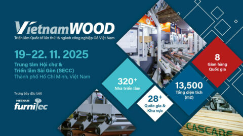 VietnamWood 2025: Mở rộng tầm nhìn đổi mới trong ngành chế biến gỗ