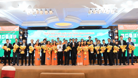 Chúc mừng thành công Đại hội Nhiệm kỳ VI Hiệp hội Chế biến gỗ Bình Dương