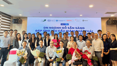 Hội thảo: Doanh nghiệp Ngành Gỗ sẵn sàng đáp ứng yêu cầu giảm phát thải khí nhà kính và sản xuất bền vững