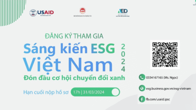 Sáng kiến ESG Việt Nam 2024 – Đón đầu cơ hội chuyển đổi xanh